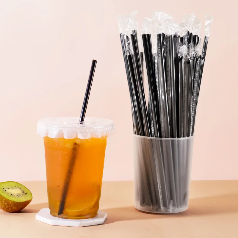 Eco Friendly Individually Wrapped Straws for Drinks