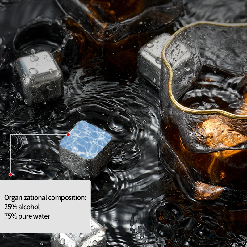 304 316 Stainless Steel Ice Cubes Set Reusable Chilling Stones for Whiskey Wine Cooling Cube Chilling Rock Party Bar Tool ice cubes,whiskey stones