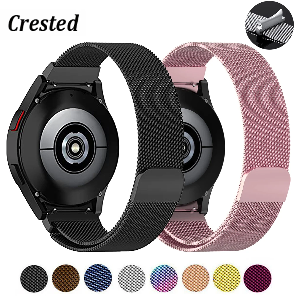 Milanese Loop Strap For Samsung Galaxy Watch 5/4/4 Classic 44mm 40mm