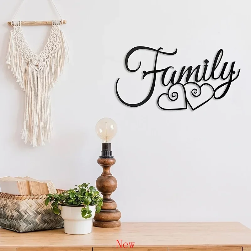 

Art Metal Home Decoration Love Wall Decoration Indoor Living Room Metal Crafts Decor Indoor Pendant Background Metal Iron Decor