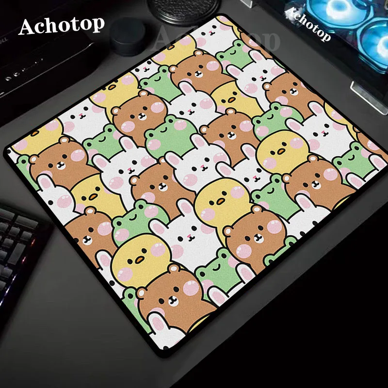 

Cat Mouse Pads Kawaii Office Table Mats Computer Mousepad Company Deskpad Control Gamer Mousepads Cute High-Grade Mouse Mat Rugs