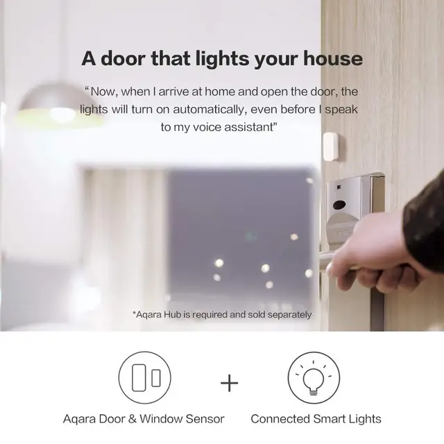 Aqara Door Window Sensor Zigbee Wireless Connection Alarm Smart Mini Door Sensor Work With Aqara Gateway Mi Home HomeKit APP 2
