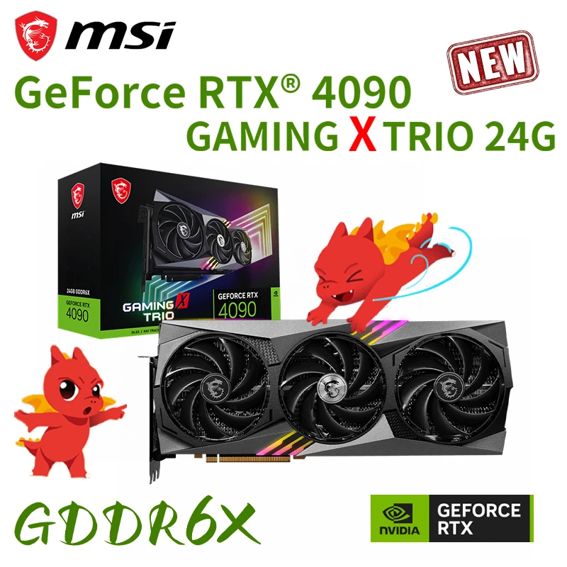 MSI GeForce RTX 4090 GAMING X TRIO 24GB - Pc gamer maroc