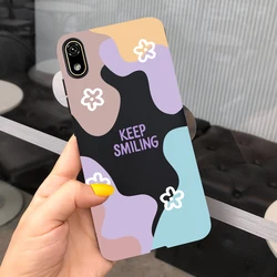 Stylish Painted Silicone Soft TPU Phone Case - Protective Back Cover Bumper for Huawei Y5 2019 (Black 1719)