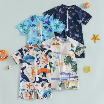 Toddler Shark Rash Guard 1
