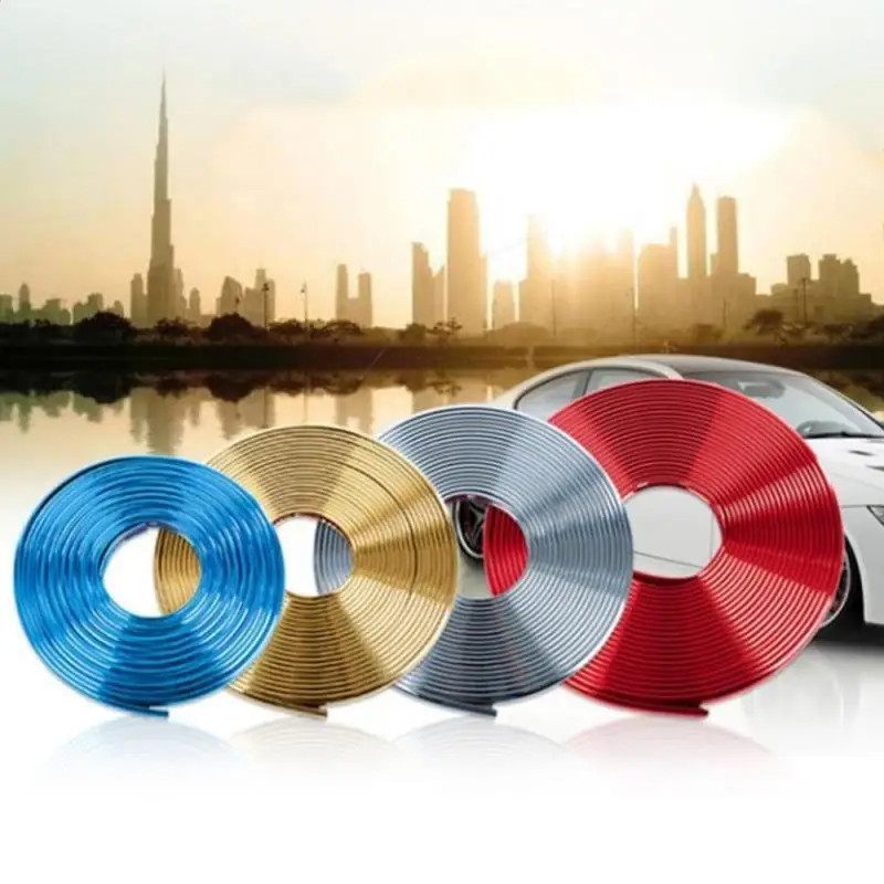

5M Super Flexible Auto Accessorie Car Interior Moulding Trim Strip Door Gap Edge Moulding Trim Universal High Quality
