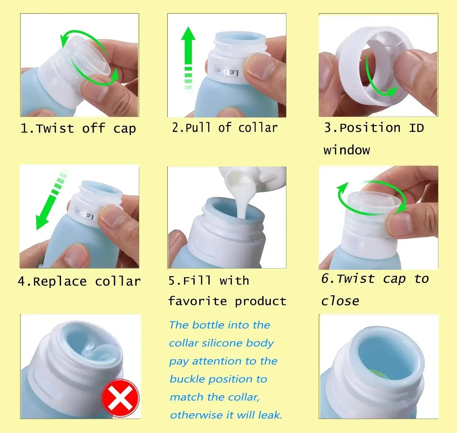 4Pcs 90ml Leakproof Silicone Travel Bottles Accessories Set Refillable Cute Penguin Travel Containers for Shampoo Liquids Cream