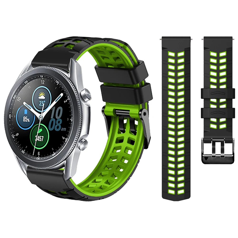 

Ремешок Easyfit для Samsung Gear S3 Classic/Frontier 22 мм, силиконовый сменный Браслет для Samsung Galaxy Watch 3 45 мм