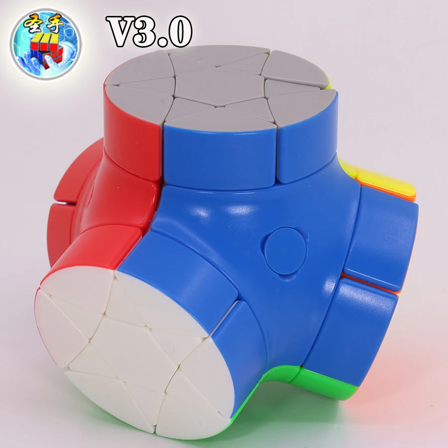 

SengSoMagic Cube V3 Platypus цилиндрический V2 V1 Волшебные головоломки цилиндры странной формы Волшебные кубики твист логическая игра