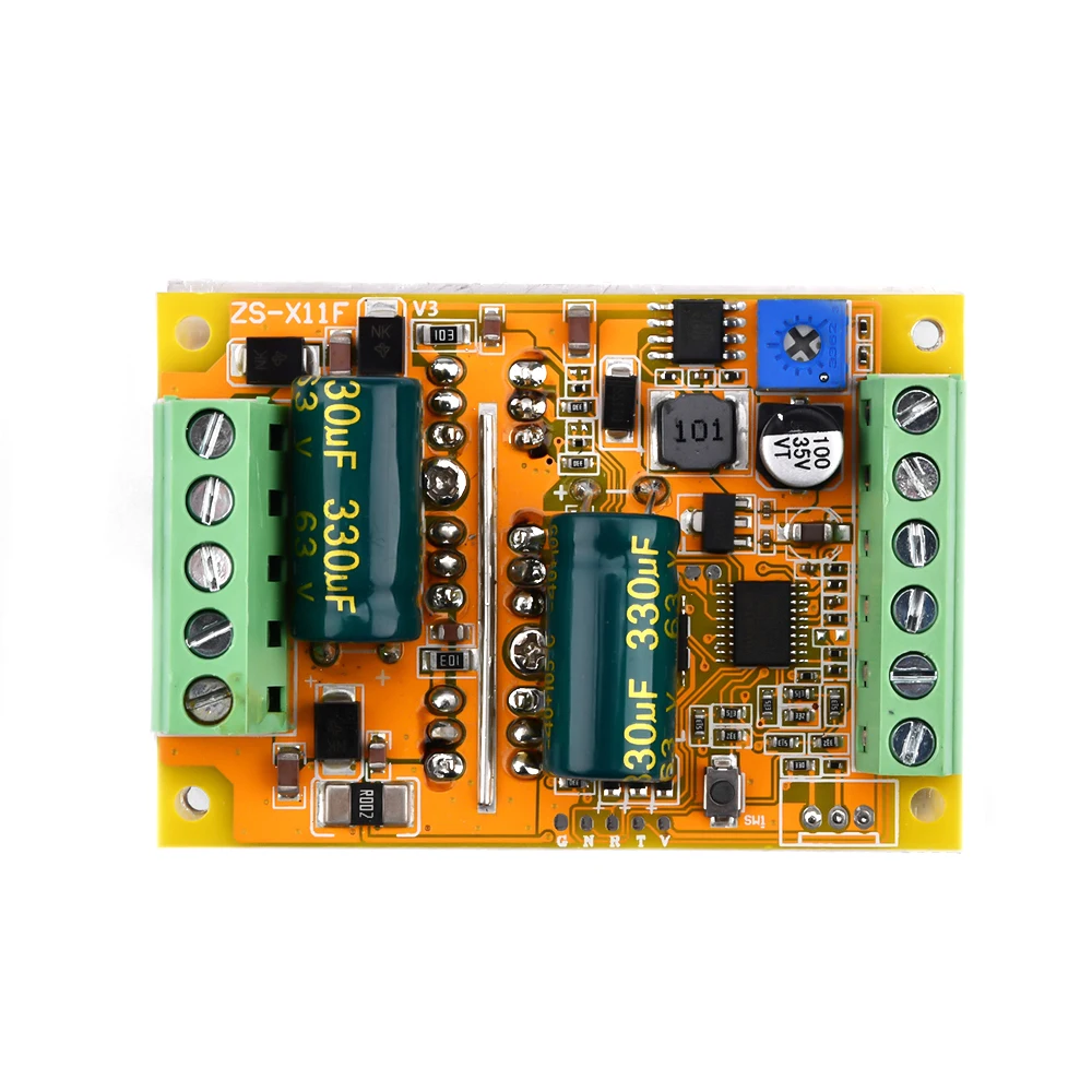 atualização bldc controlador de motor sem escova dc trifásico controlador de motor sem escova driver esc placa plc