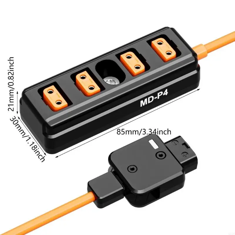 462C Dtap Splitter 1 to 4 For Camera Power Distribution In Studios Efficient 60cm