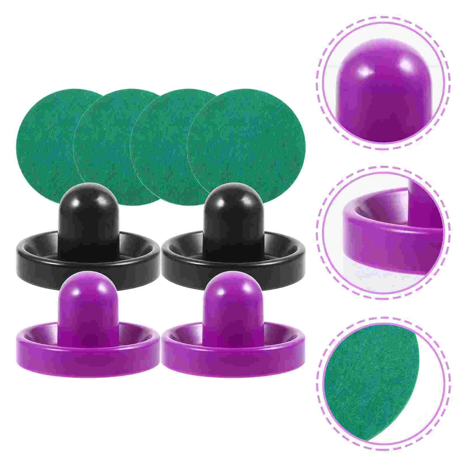 

Ice Hockey Pucks Party Supplies Small Game Accessories Paddle Pusher Abs Table Paddles Plastic