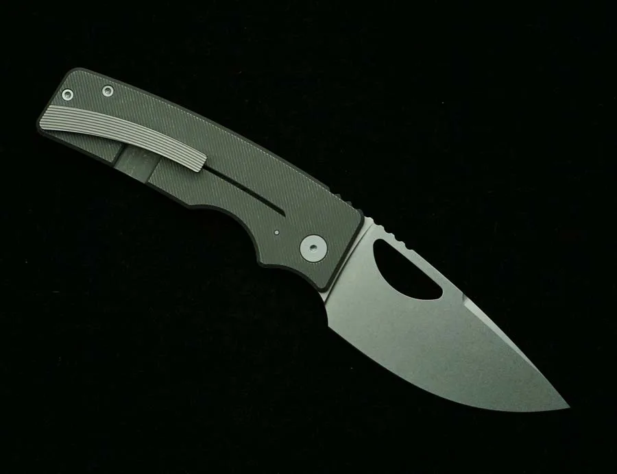 LEMIFSHE New OZ Rosie XL Folding Knife 60+HRC 154CM Blade Titanium