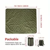 Button style camouflage Woobie blanket with waterproof cape lining, suitable for outdoor camping, hiking, hunting 2