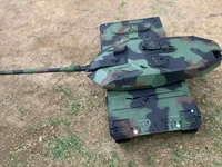 Henglong 3889  27" Inch GE Remote Control Tank Leopard 2A6 Main Battle Tank  RC Battle War Vehicle Smoke Shooting Shoot Effect 2