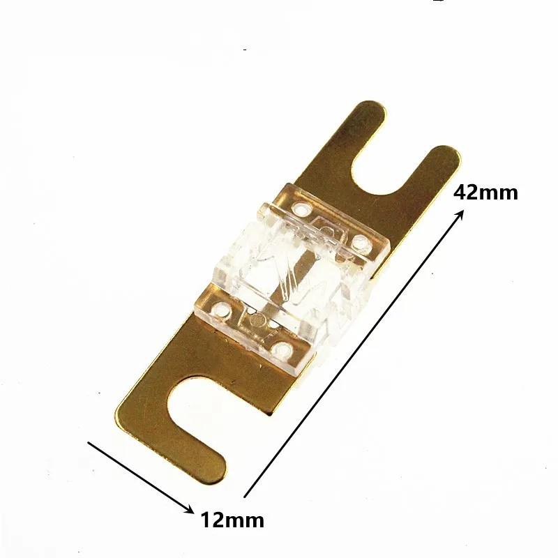Car Audio Fuse Base Universal Inner Core Broken Container Fork Fuse 20A30A40A50A60A70A80A100A Small 2-piece Package