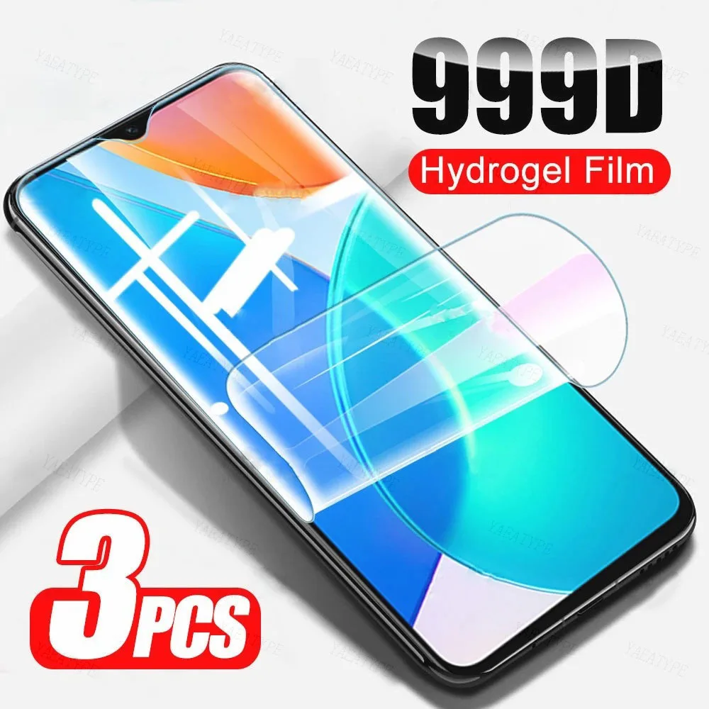 

3PCS Hydrogel Film For Vivo Y27 Y56 Y55 Y55s Y100 Y11 2023 Y53 Y53s Y33 Y33s Y77 Y76s Y74s Y53s Y73 Y73s Y35 5G Screen Protector