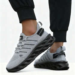 Men's Classic Breathable Non - Slip Basketball Sneakers - Stylish Athletic Footwear - 45 (Gray)