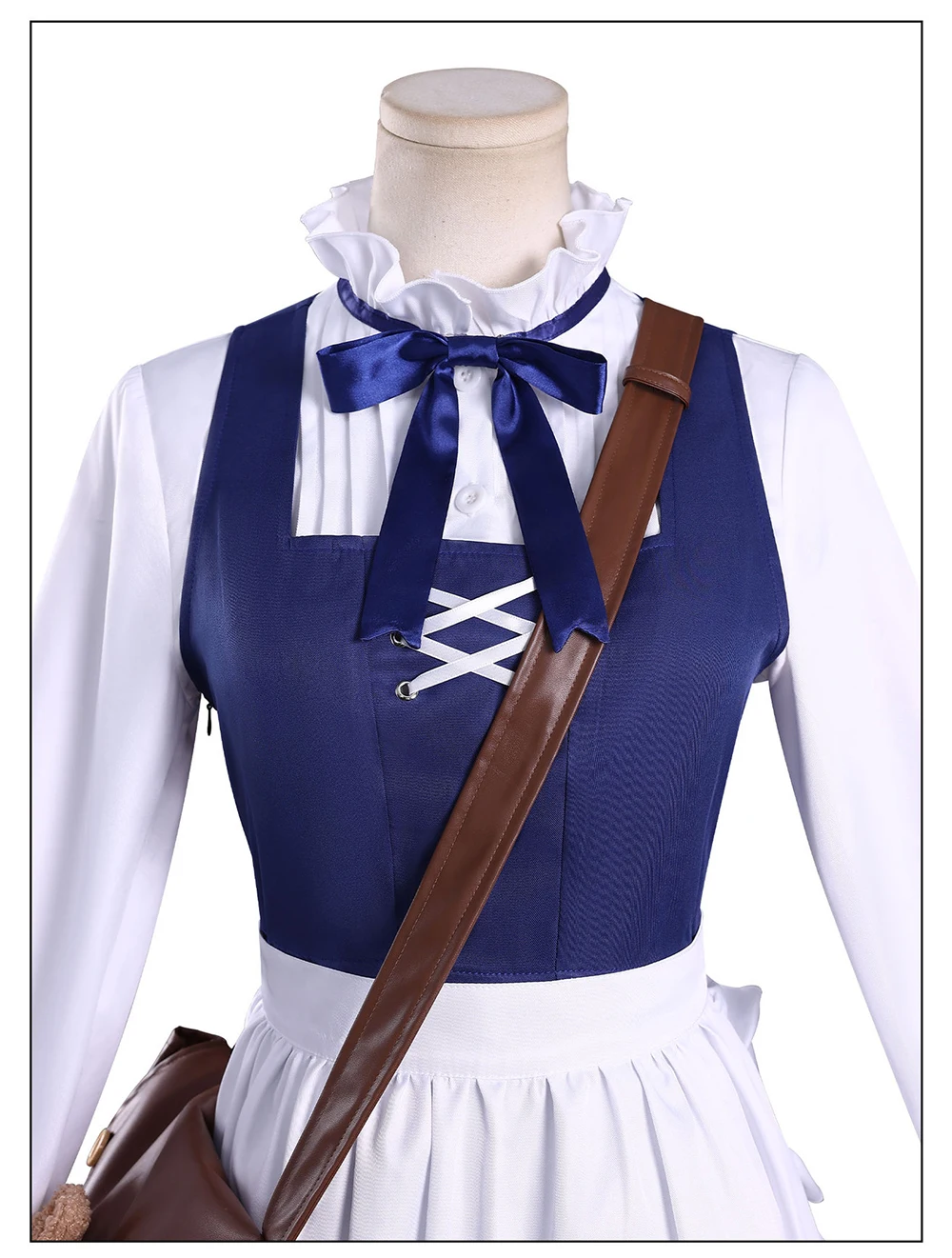 Arknights-Inspired Wakaba Military Uniform Cosplay Costume for Women