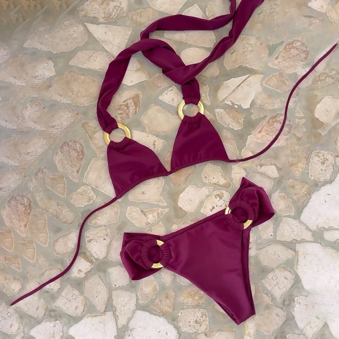 Sexy Bikini Push Up Swimsuit Women Swimwear 2025 New Swim Suit Padded Bodysuit Strappy Bathingsuit Beachwear Biquini Female