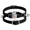 Safety Breakaway Anti-lost Cat Collar Engraveing Personalized  Leather Collars With Free Name Bell Pet Cats Accessories 4