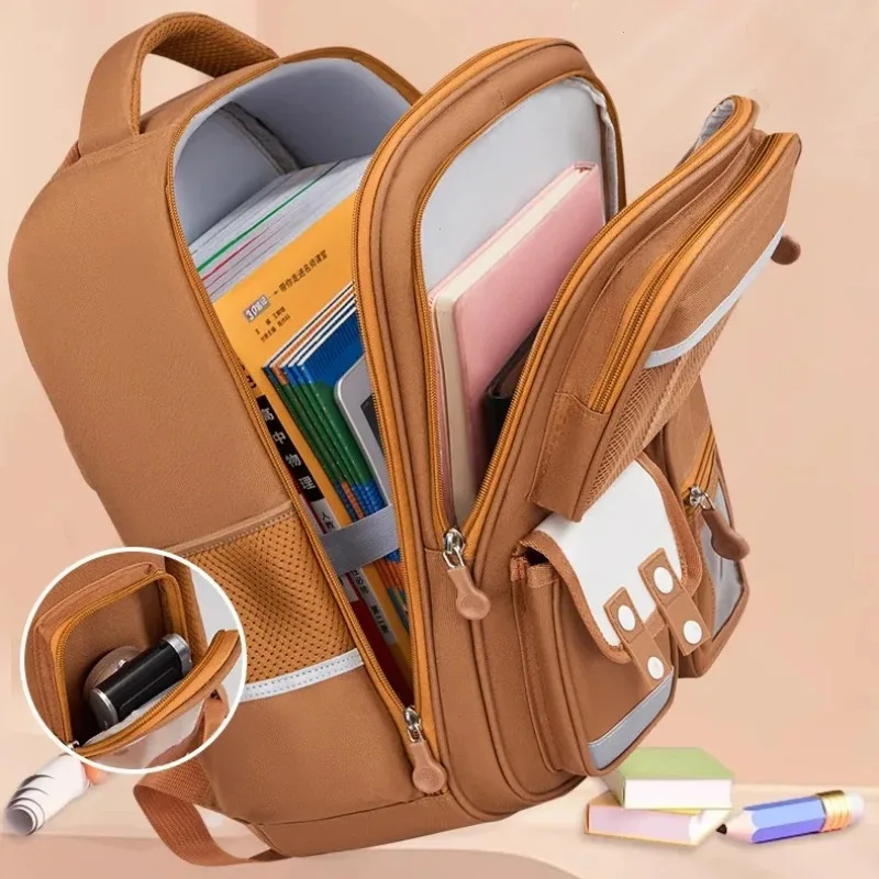 Waterproof Capybara Backpack Large Capacity Ergonomic Spine Protection Comfortable Wide Straps School College Bag for Students 5
