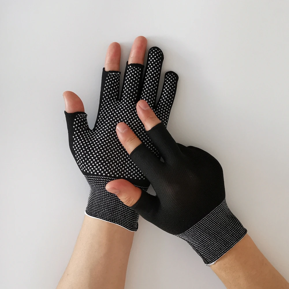 Half Finger Summer Outdoor Sports Sunscreen Anti-Slip Gloves Fishing Equipment