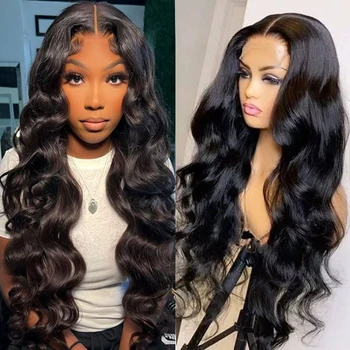 Ondas Irresistíveis: Conquiste um Look Deslumbrante com Nossa Peruca Body Wave em Cabelo Humano, Sem a Necessidade de Cola