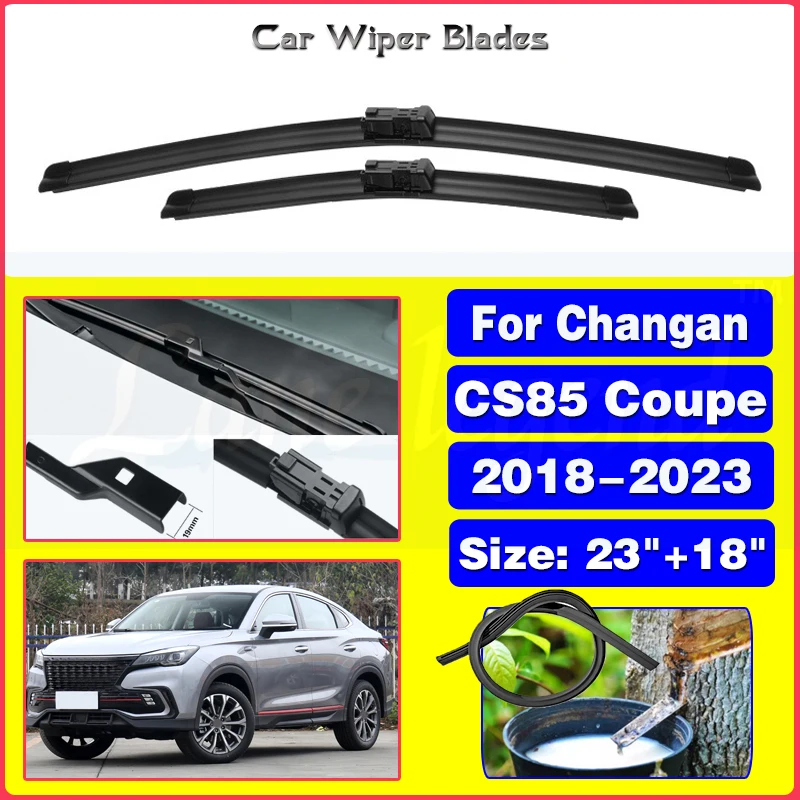 Аксессуары для автомобилей Changan CS85 Coupe 2018-2023, щетки стеклоочистителя переднего стекла, товары для резки