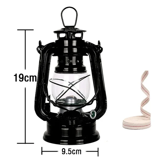 Vintage Camping Kerosene Lamp 6