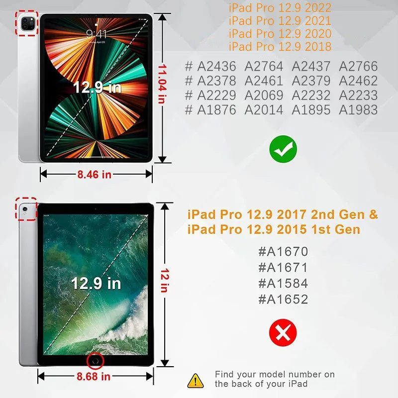 Coque iPad Pro 12.9 (2021) en TPU Antidérapante - Transparent