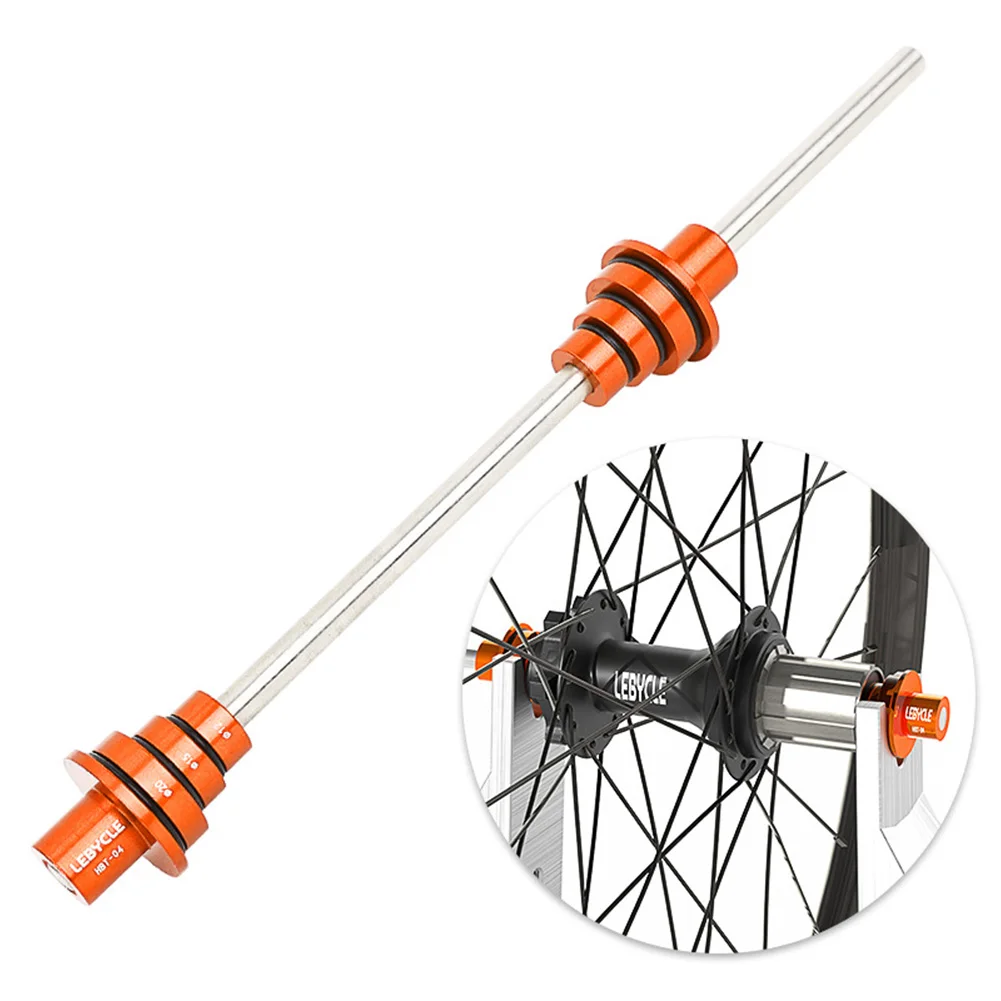1pcs Bicycle Wheel Truing Stand Thru Axle Adapter 12/15/20mm Aluminum