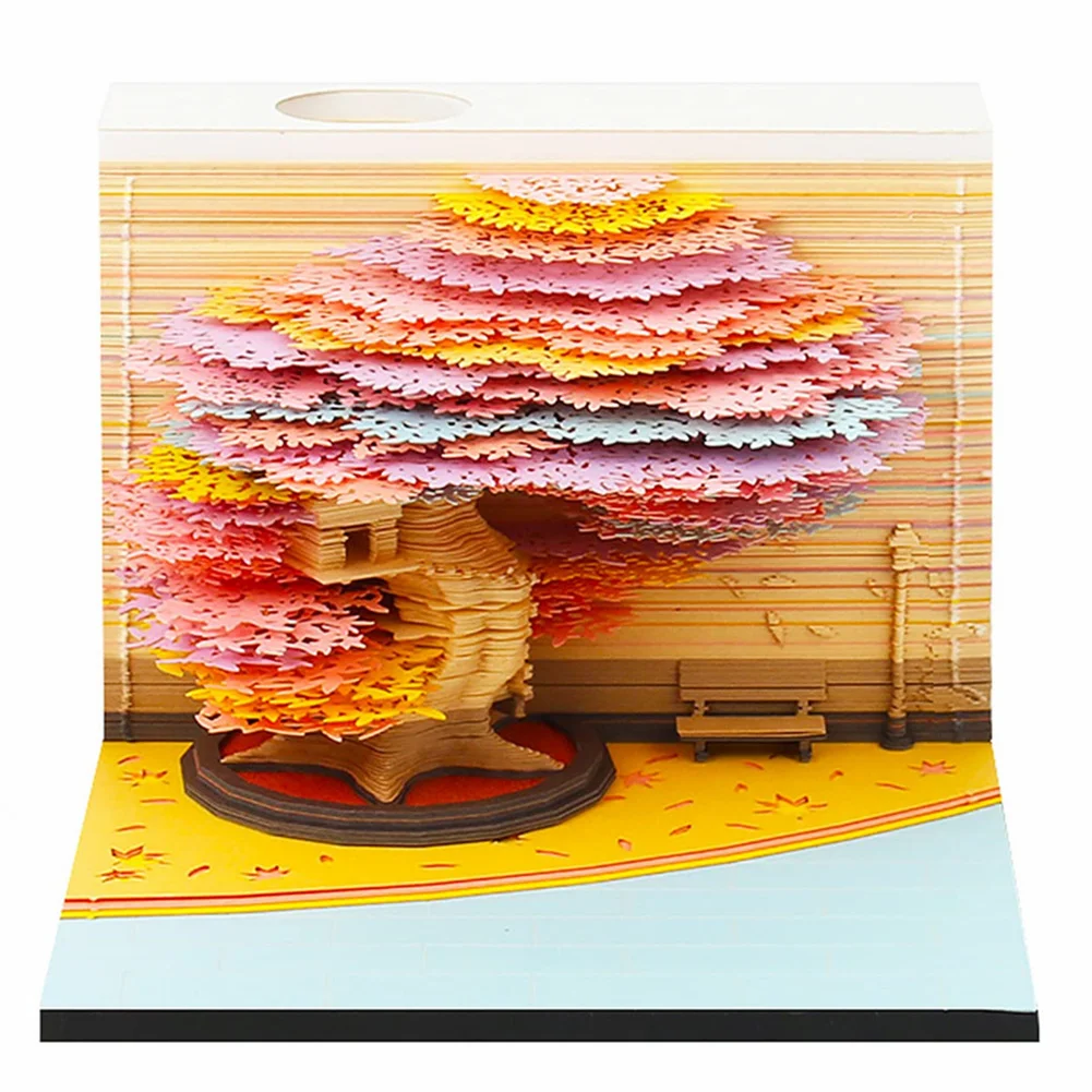 

DIY Sticky Notes Creative Memo Pad Paper Block Notepad Cubes Convenience Stickers Art Sculpture Craft Kids Birthday Wedding Gift