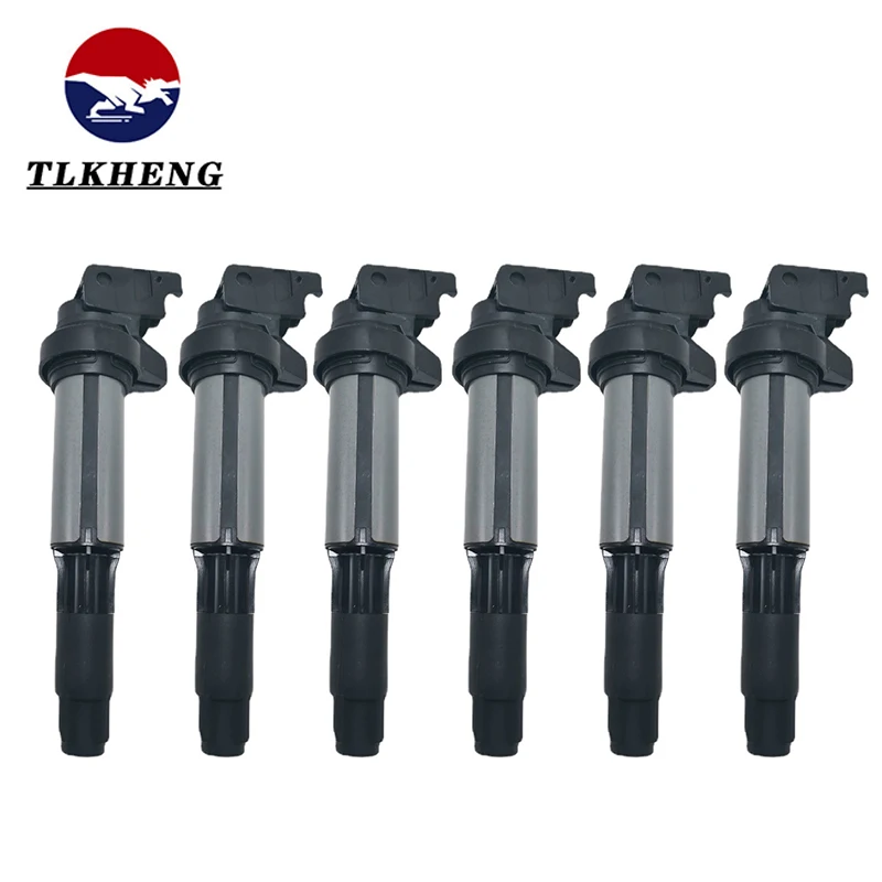 

6PCS New Ignition Coil For BMW E81 E90 E46 E39 E60 E65 E66 E83 E53 E85 E61 1 3 5 7 Series X3 X5 Z4 OE 12131712219