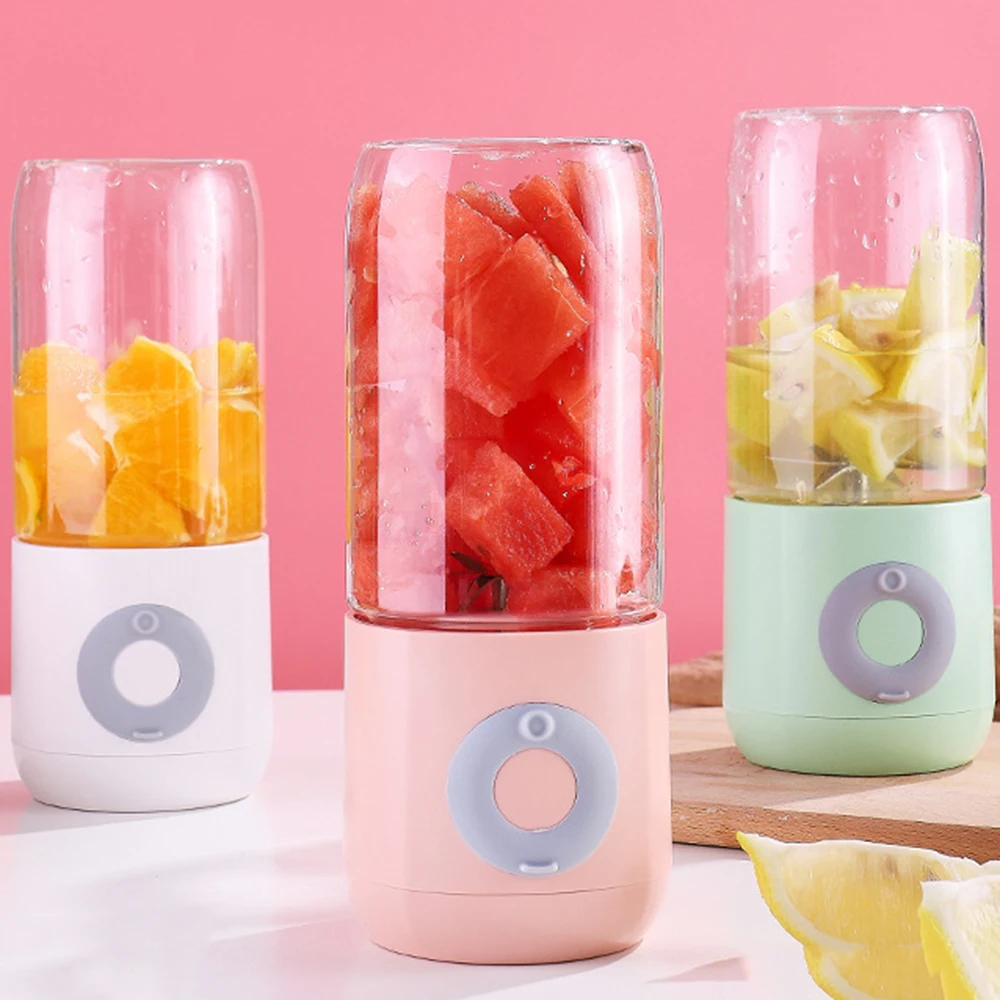 

500 мл Мини Портативная электрическая соковыжималка блендер миксеры для фруктов экстрактор продуктов молочный коктейль смузи многофункциональная машина для приготовления сока