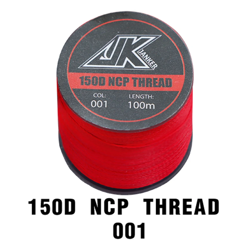 

Brand New Durable High Quality Fishing Fishing Binding Line Thread Hand-made Multicolor 100m/Roll 150D Binding Line