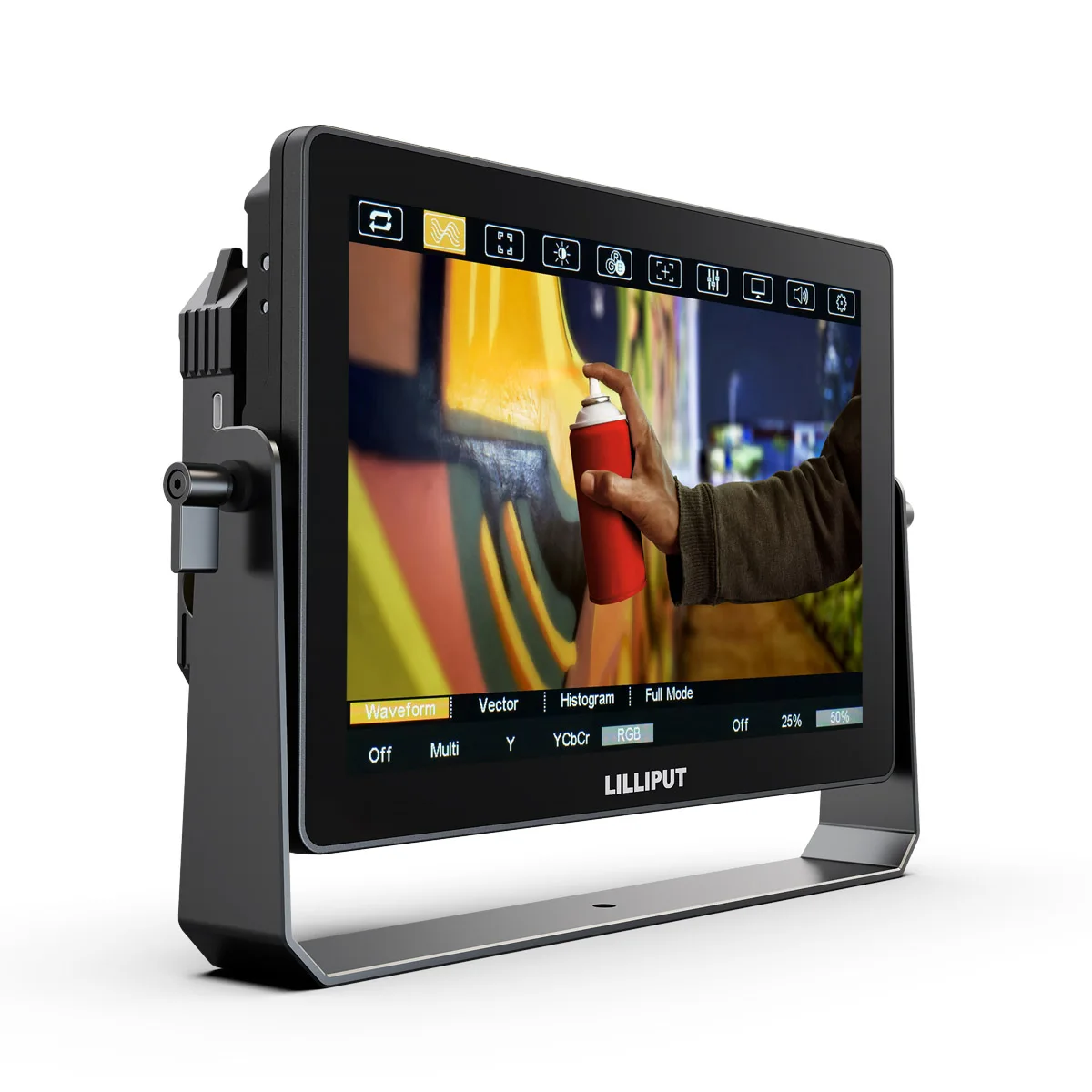LILLIPUT HT10S 10.1 Inch 1500nit Ultra Bright IPS Touch Screen 3D LUT 3G-SDI HDMI-compatible Camera Monitor with Gimbal Bracket