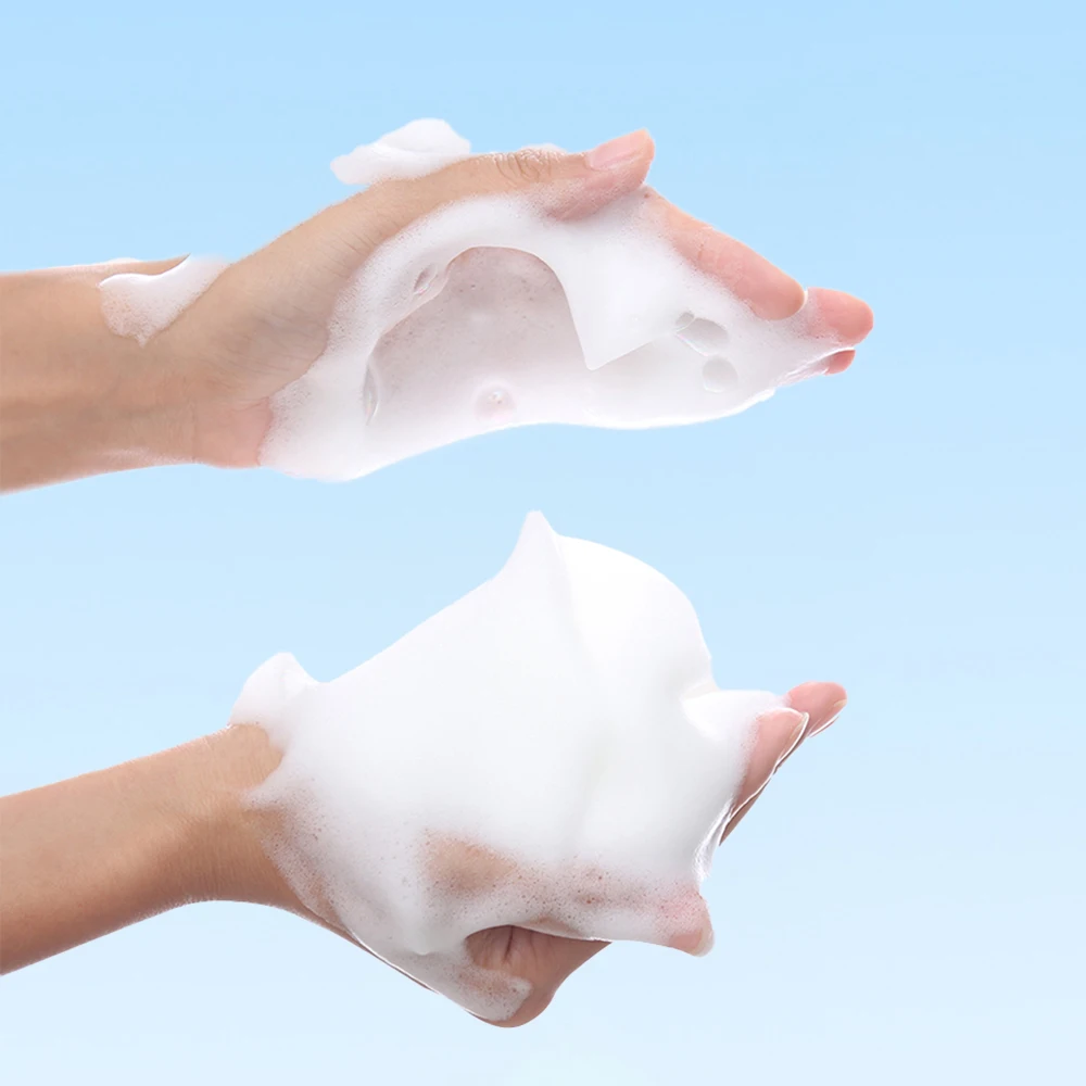 100ml B5 Tea Tree Prebiotic Foam Facial Cleanser Skin Cleansing Moisturizing Face Wash Foam Skincare 3