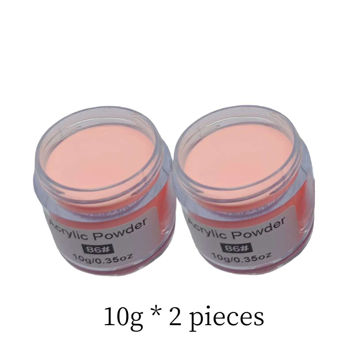 10g 2 pieces Acrylic Powder Dipping powder Carving Extension Powder 2