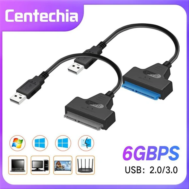 Usb Sata Cable Sata 3 To Usb 3.0 Computer Cables Connectors Usb 2.0 Sata  Adapter Cable Support 2.5 Inches Ssd Hdd Hard Drive