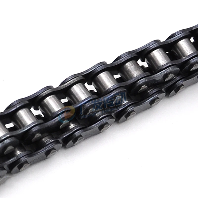 Single Row Stainless Steel Chain for Industrial Transmission Short Pitch Roller Chain 0.5/1.5/5m 05B/06B/06C/08A/08B/10A/12B