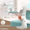 Office Chair Ergonomic Desk Chair with Lumbar Support Adjustable Headrest 3D Armrest and Lumbar Support for Home Office Chair 4