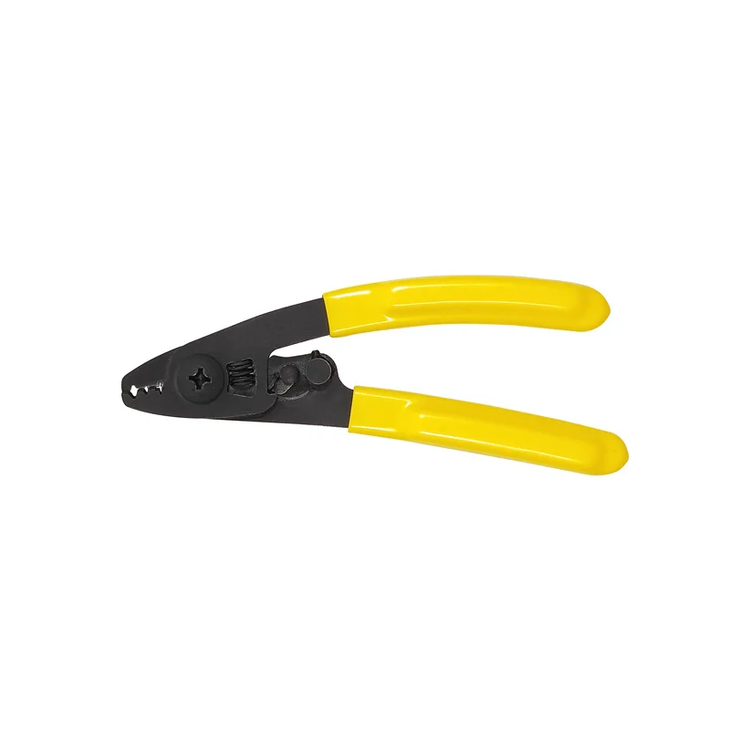 HY-27 3 Holes Drop Cable Stripper FTTH Tools Professional Fiber Optic Tool Stripper Multi-function Peeling Pliers