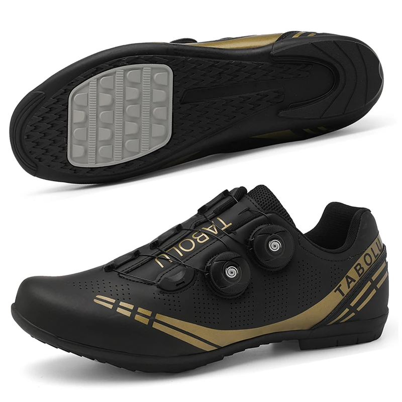 Men Non Locking Mountain Bike Shoes Without Cleats Road Bicycle Rb Speed Non Cleat Cycling Shoes Sneaker Flat Pedal Mtb Women cycling shoes