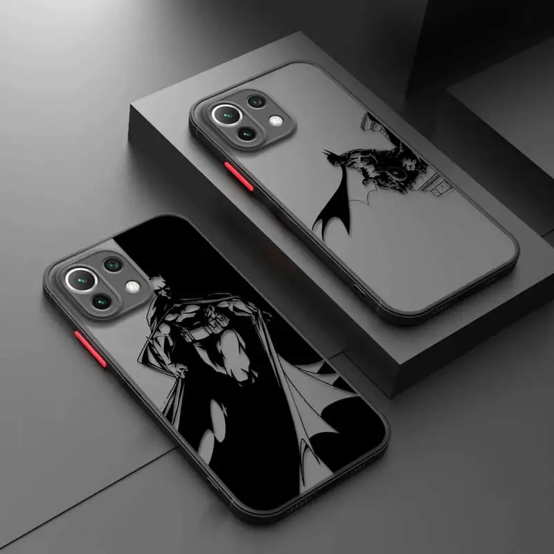 Матовый чехол для телефона Xiaomi Poco X3 NFC X3Pro M5 M3 F3, Обложка для Mi 11 12 13 11X 12X Pro 12T 11T 10T Pro Batman-VS-Superman