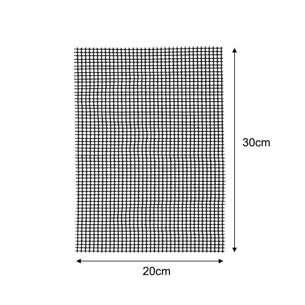 Premium Non-Stick Reusable BBQ Grill & Baking Mesh Pad - High Temperature Resistant, Easy-to-Clean Cooking Tool, 40x30cm