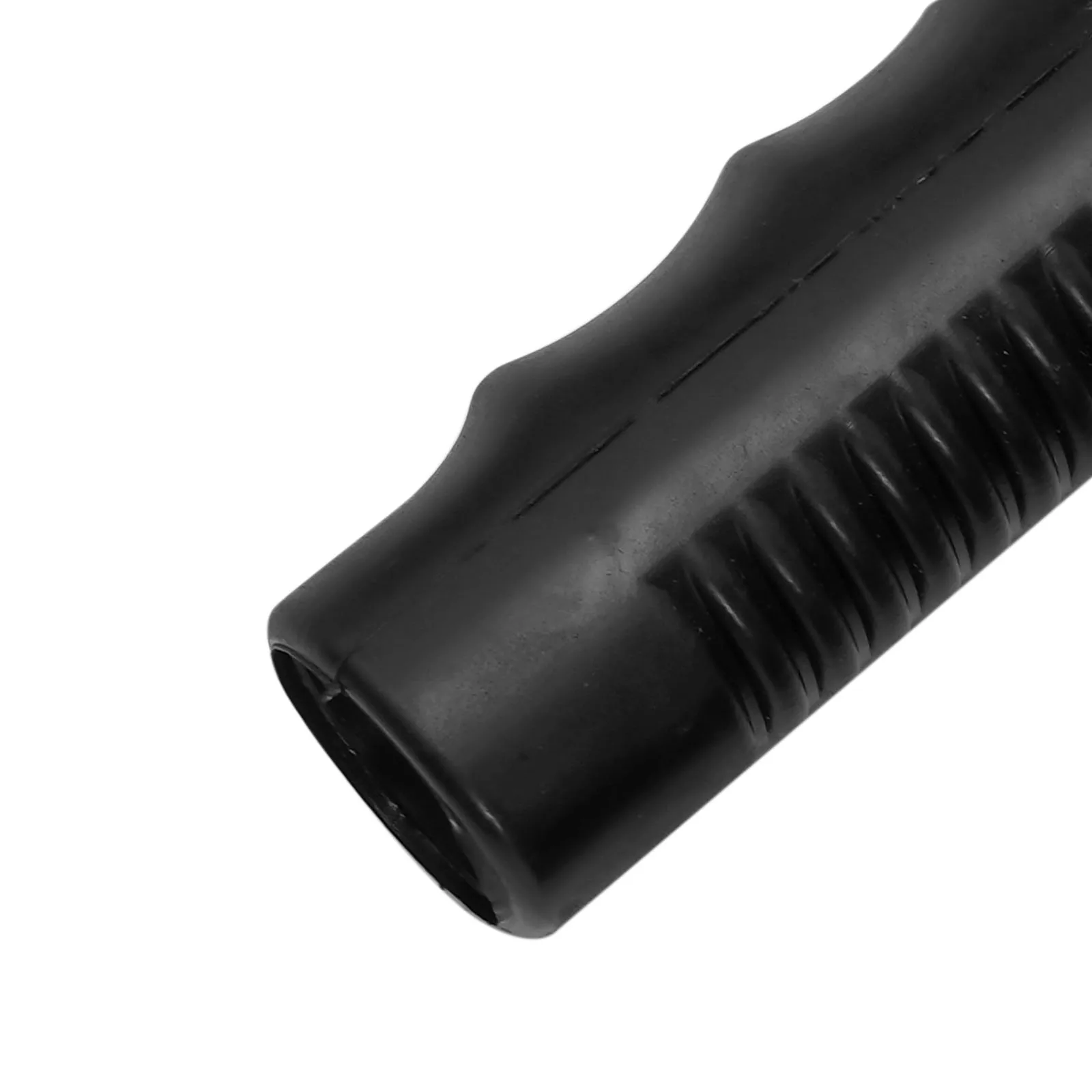 2Pcs Wheelbarrow Rubber Handles, Round Tubes Black Replacement Universal Handles PVC Anti-slip Handle Cover Industrial Tool Part