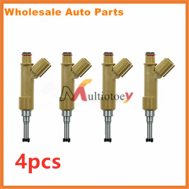 4PCSFuelInjectorsNozzle232500T020forToyotaCorollaScionXD