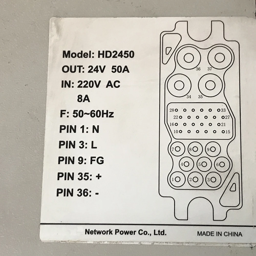 HD2450 For EMERSON Communication Power Supply 24V 50A Perfect Test 4 HD2450 For EMERSON Communication Power Supply 24V 50A Perfect Test - Image 2