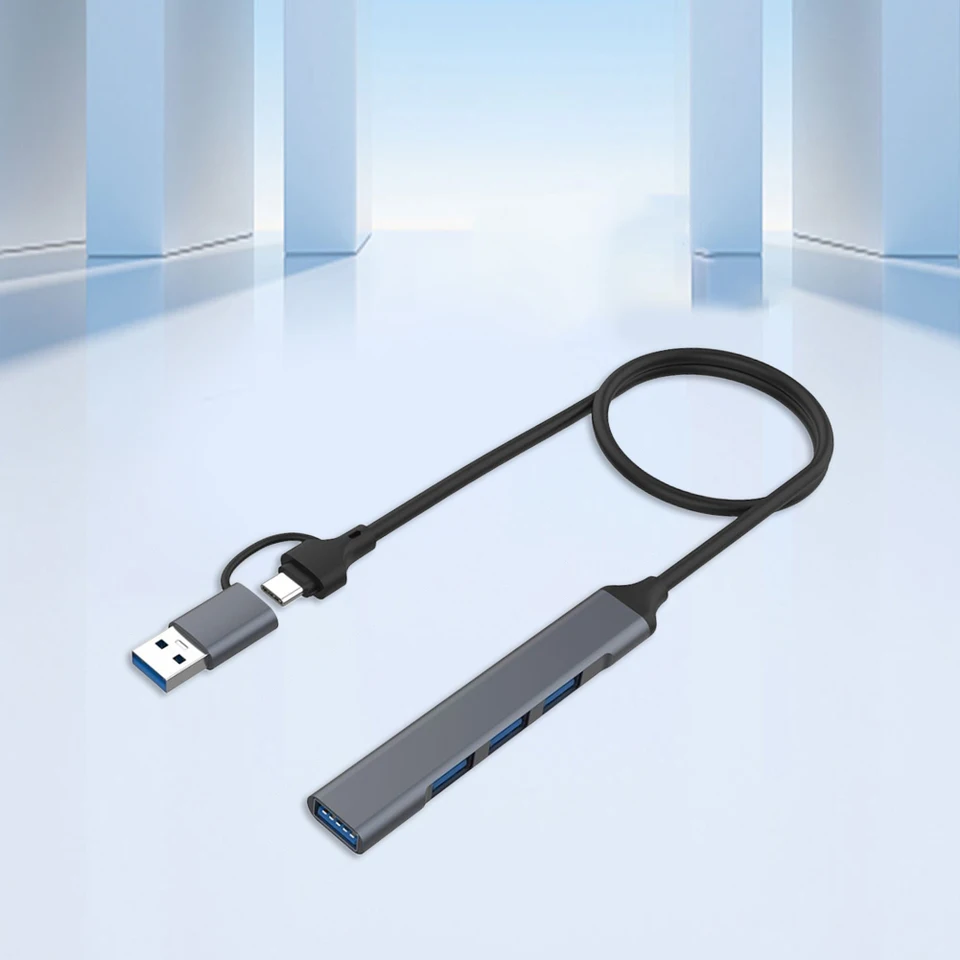 Portable USB 3.0 Multi Hub Adapter for PC